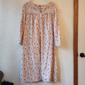 Croft & Barrow Vintage Flannel Nightgown